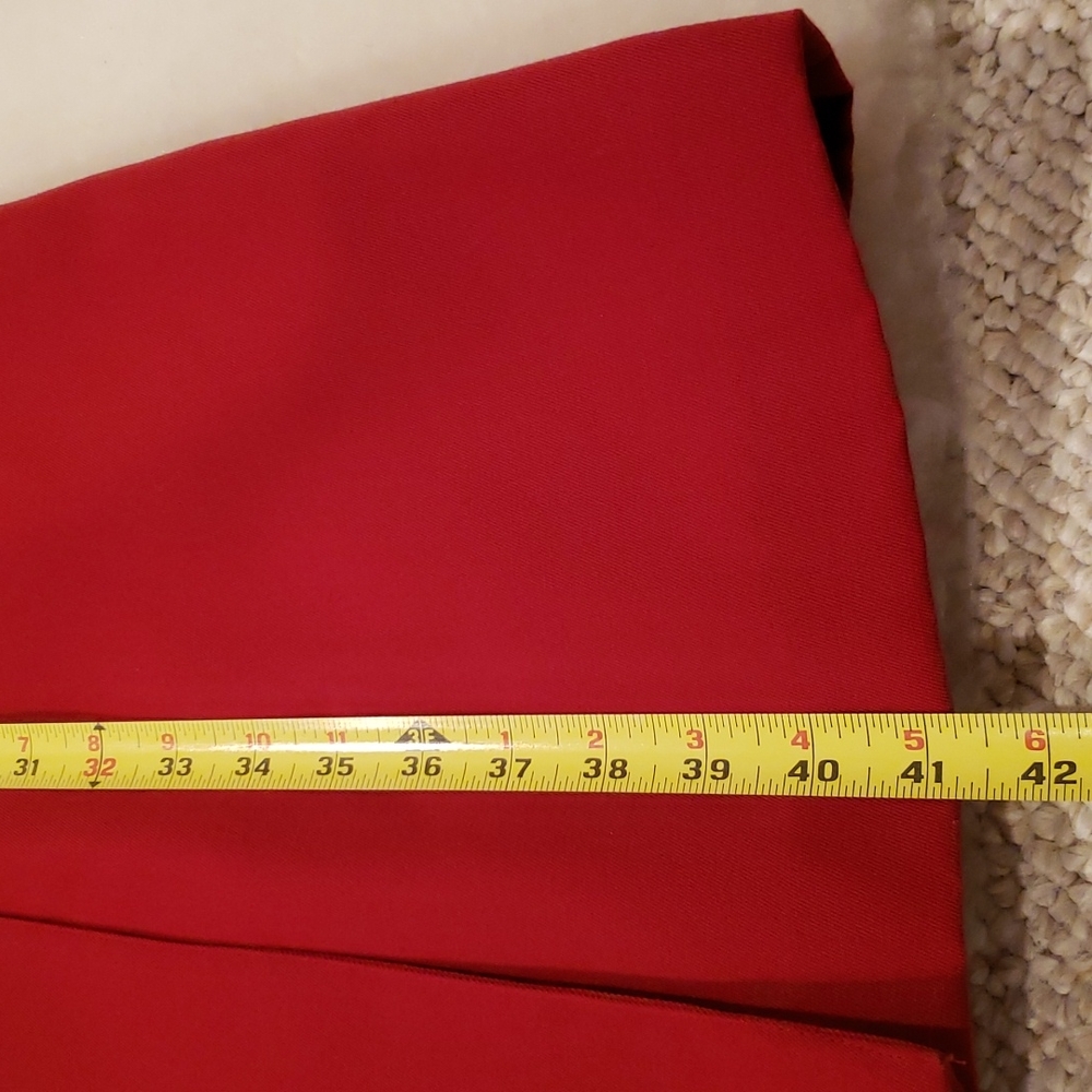 Kasper - Red - long sleeve dress, size 10 - Picture 10 of 12